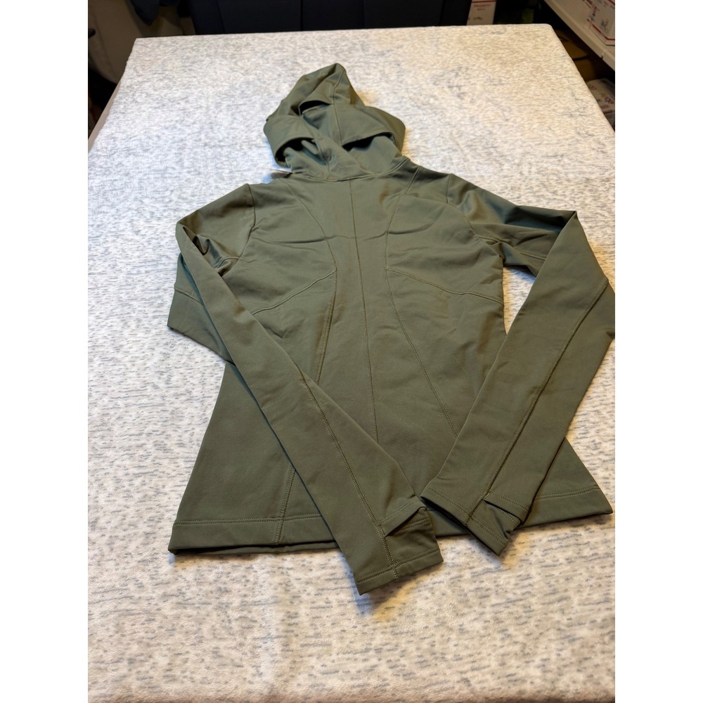 CALIA by Carrie Underwood Womens Cold Weather Balaclava Top Olive Green NWT XS